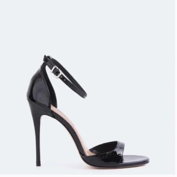 L'INTERVALLE Cintia Black Naplack Heels | 8 - Picture 1 of 8